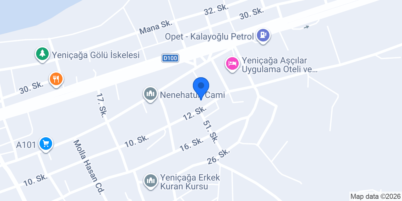 Yaşar Çelik İlkokulu konumu
