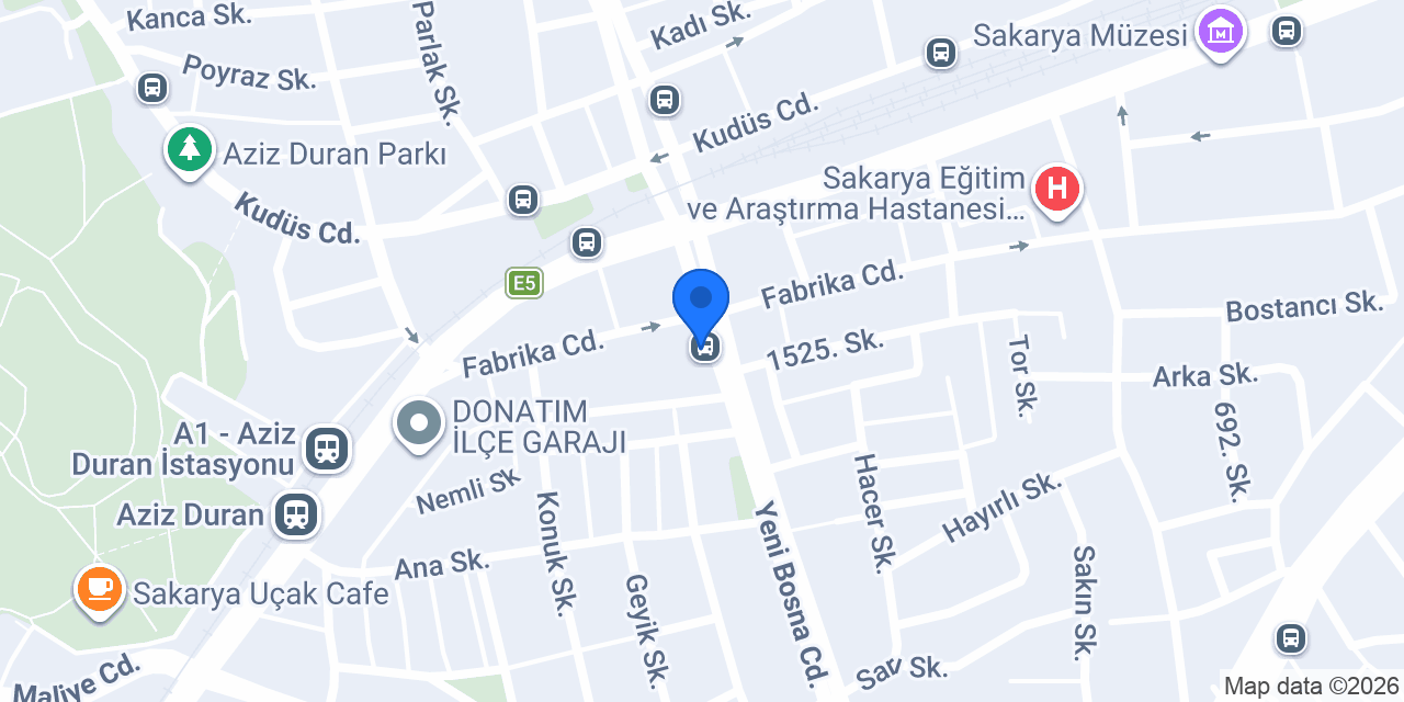 Özel Kabaoğlu Sürücü Kursu konumu