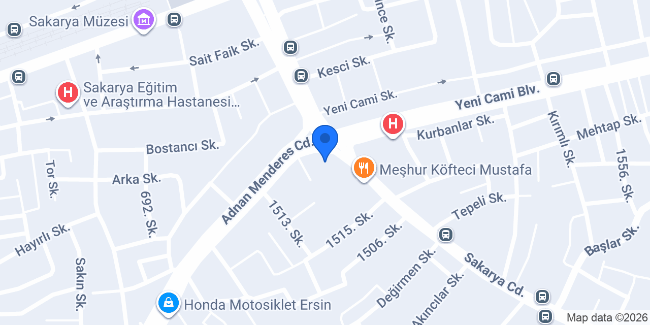 EDA OPTİK konumu