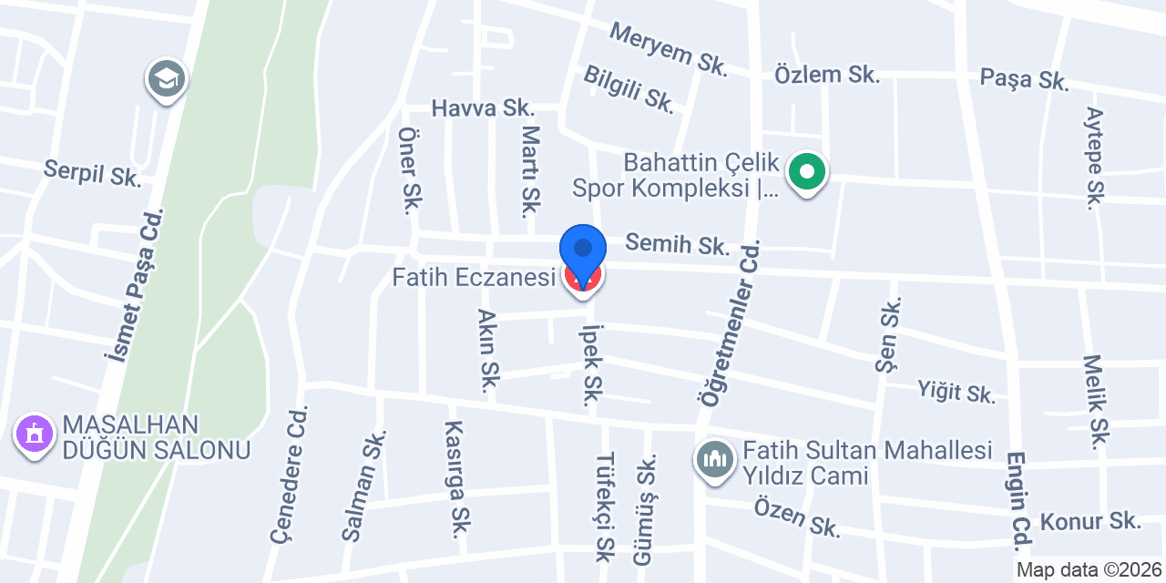 Fatih Eczanesi konumu