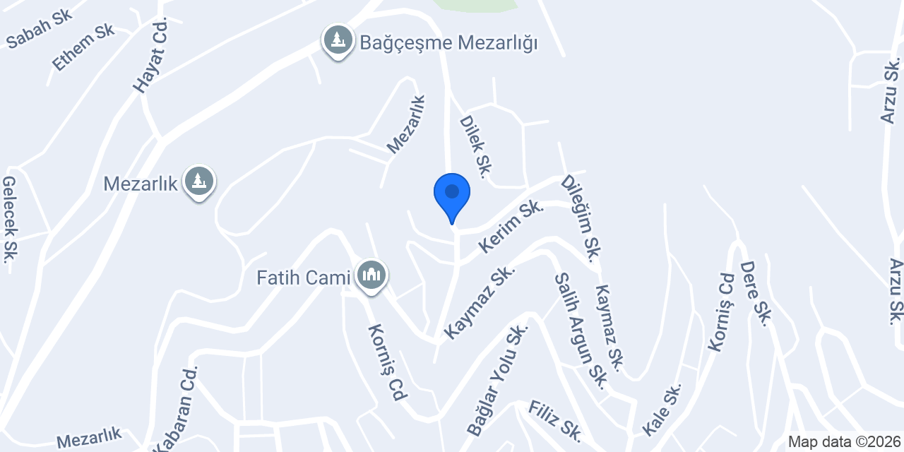 Detay Optik konumu
