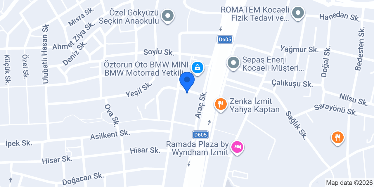Admira Endüstriyel Sistemler konumu