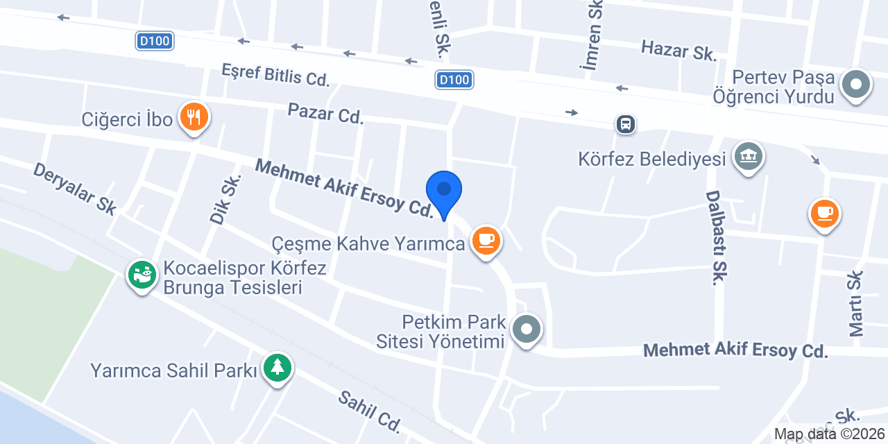 Destan Restaurant (Yarımca) konumu