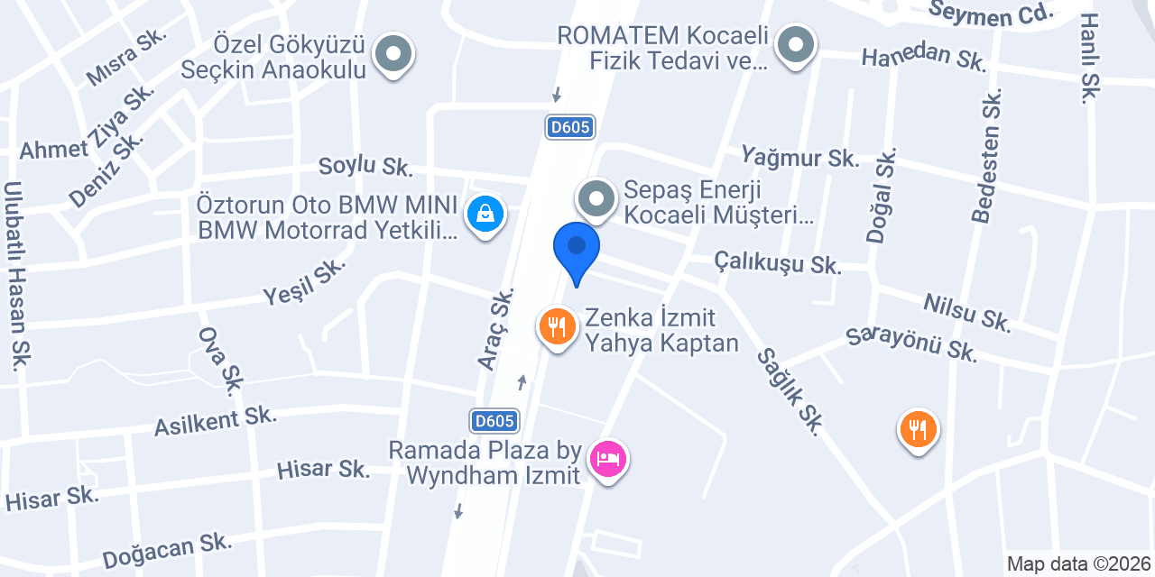 Renalis Diyaliz Merkezi konumu
