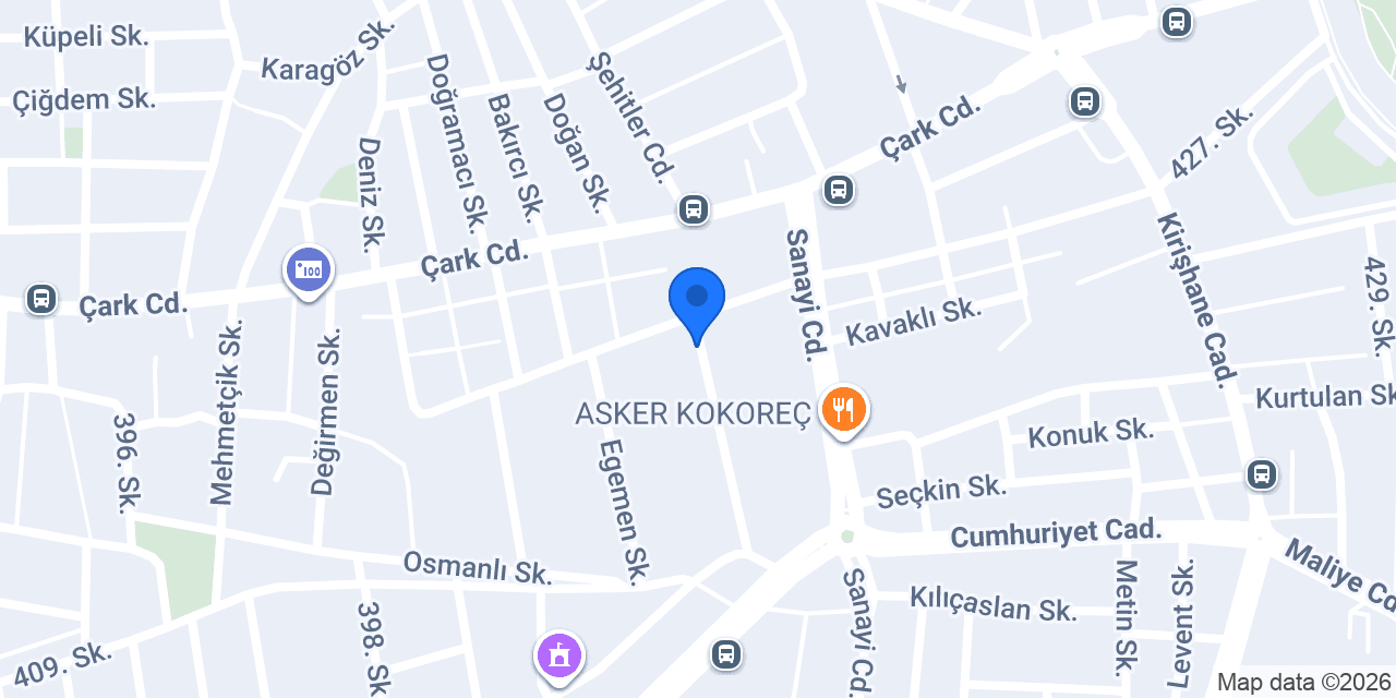 MOB CNC & TASARIM MERKEZİ konumu