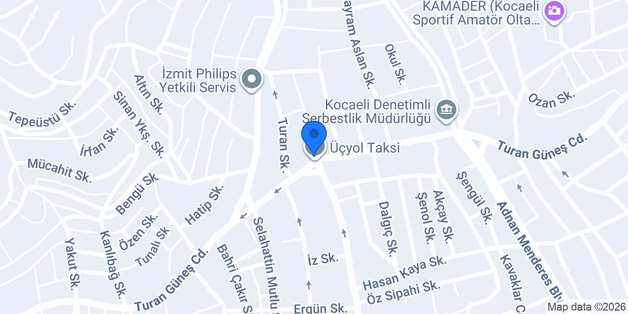 Tusem Kocaeli Şubesi konumu