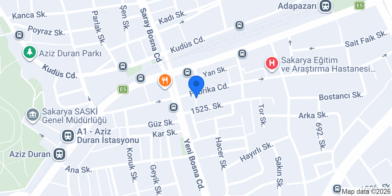 Turunç İnşaat Ve Yapı Malzemeleri konumu
