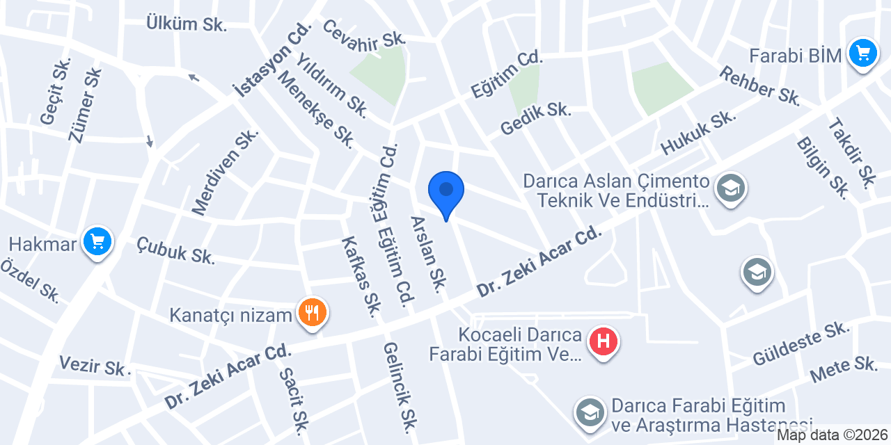 PİLAV KONAĞI DARICA konumu