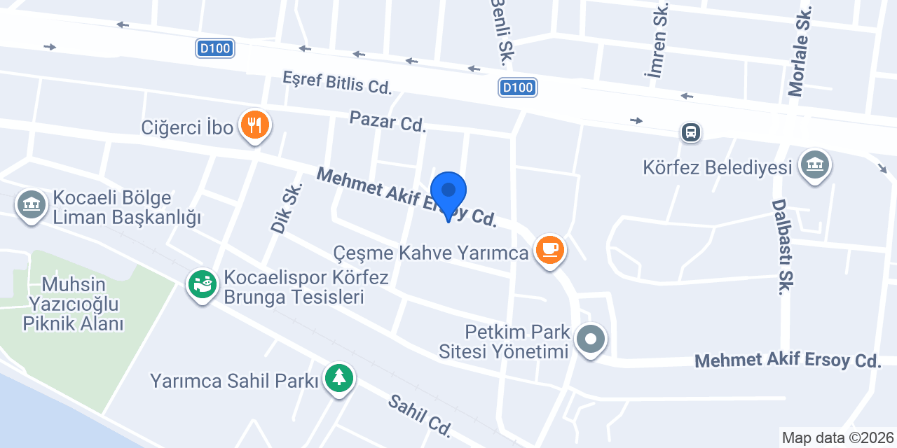 Okanmark konumu