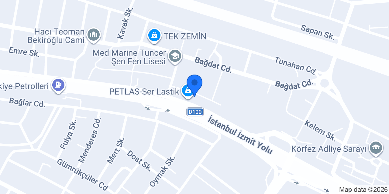 Yolfen İnşaat Asfalt konumu