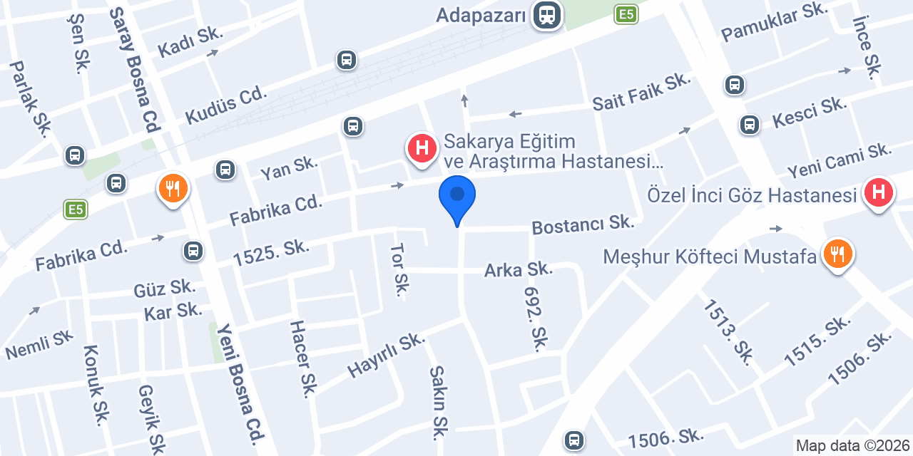 Papuççular Mahallesi Muhtarlığı konumu