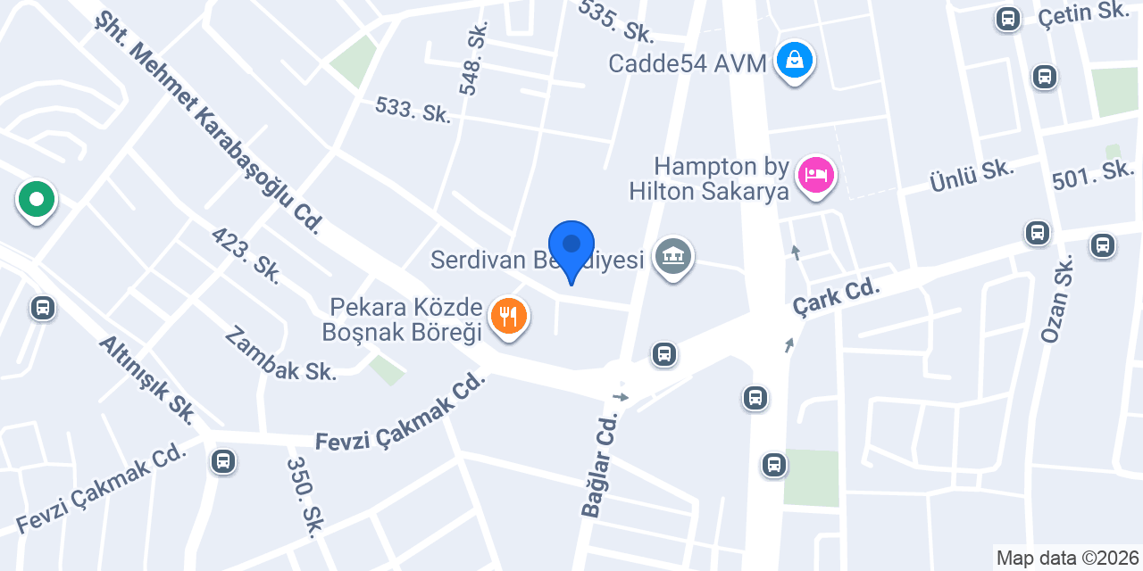 SELLYS CAFE & BİSTRO SERDİVAN konumu