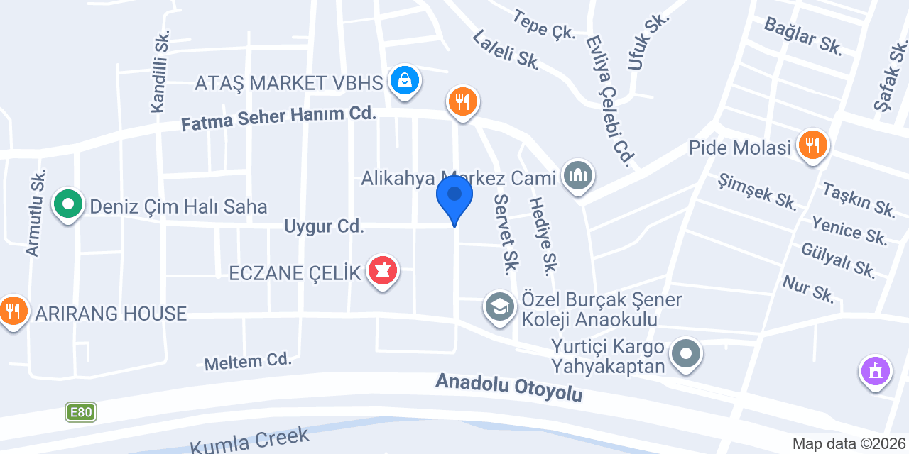 Türk Ekonomi Bankası konumu