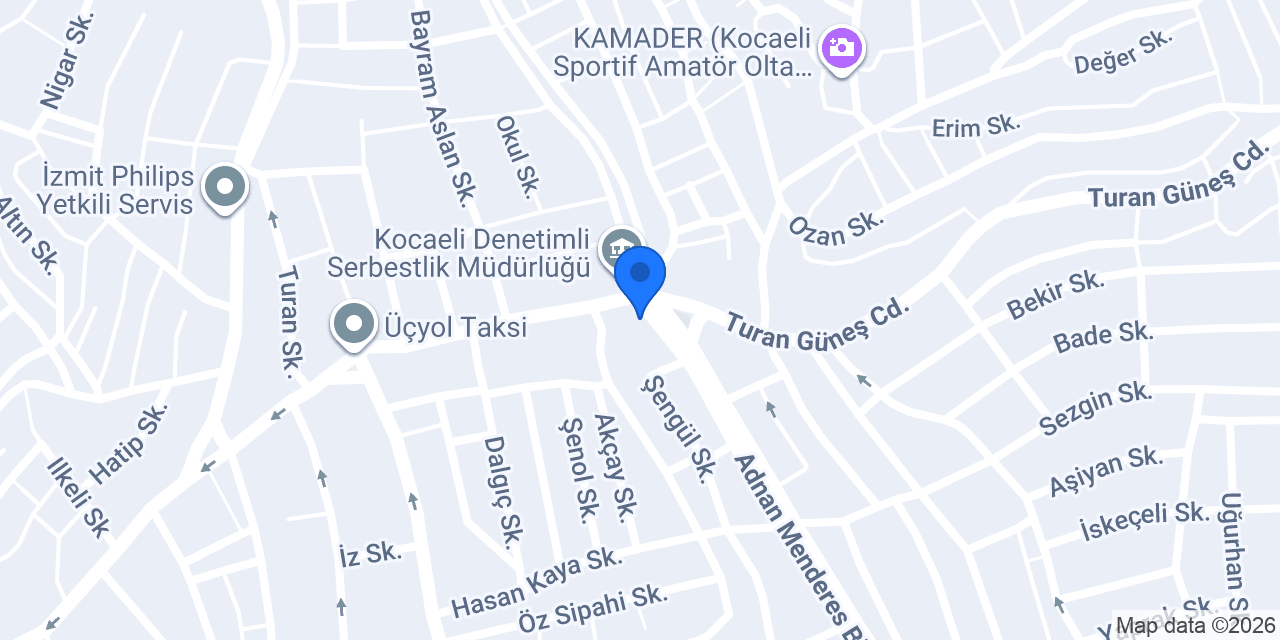 Yeşil Siyah Erkek Kuaforü konumu