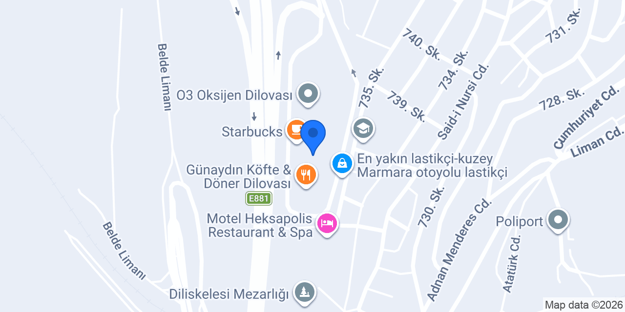 Subway Oksijen O3 konumu