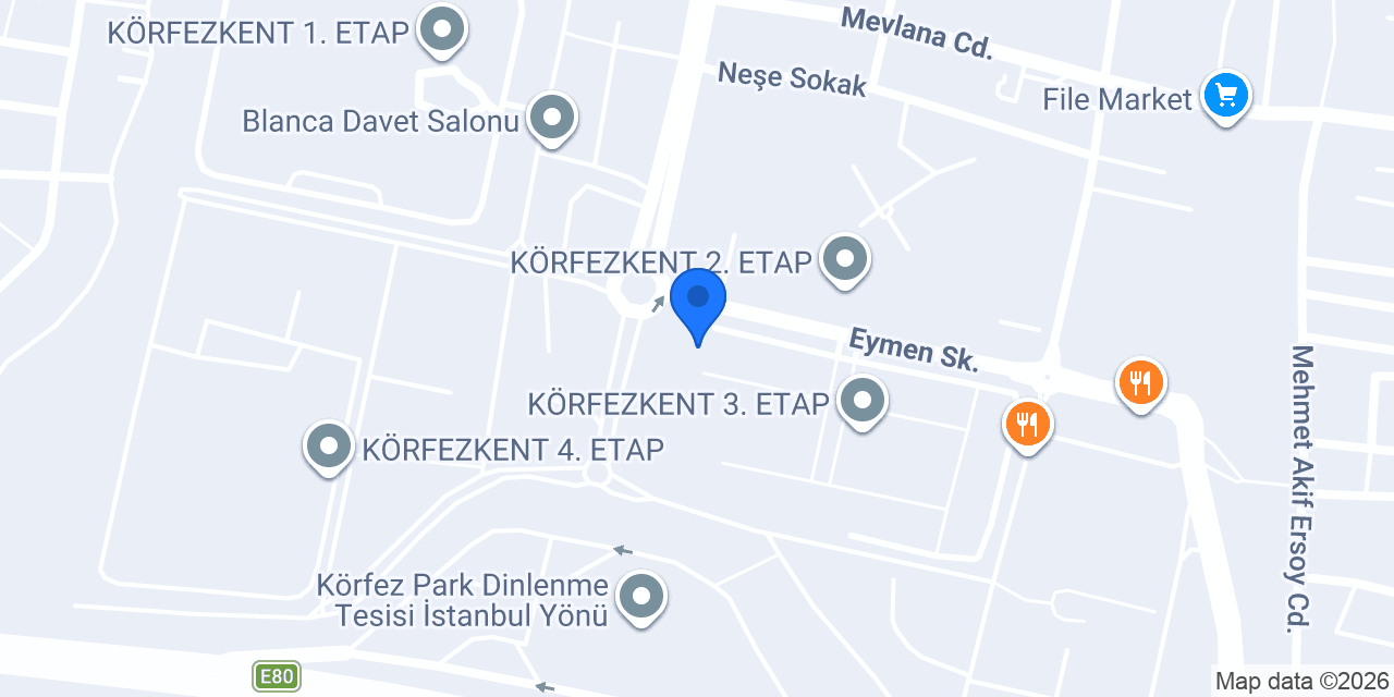 Sayra Pasta Evi konumu