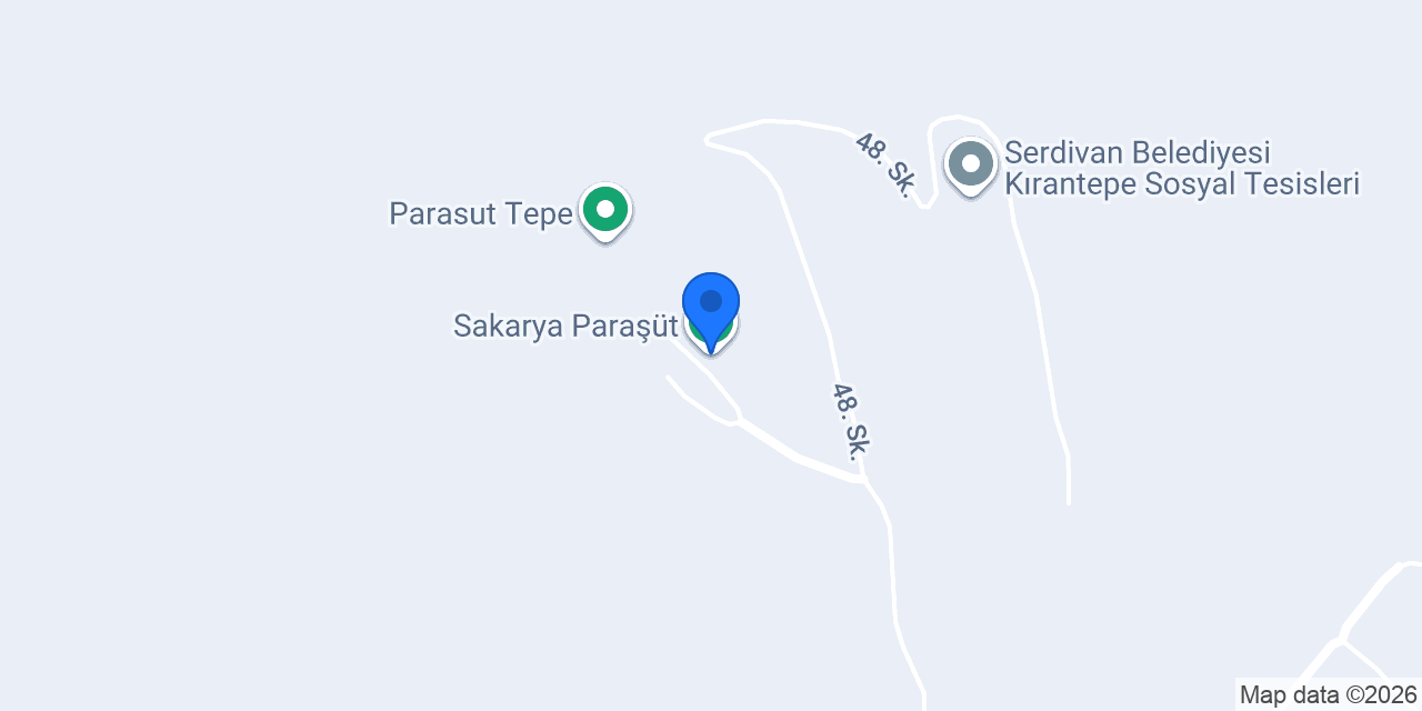 Sakarya Paraşüt konumu