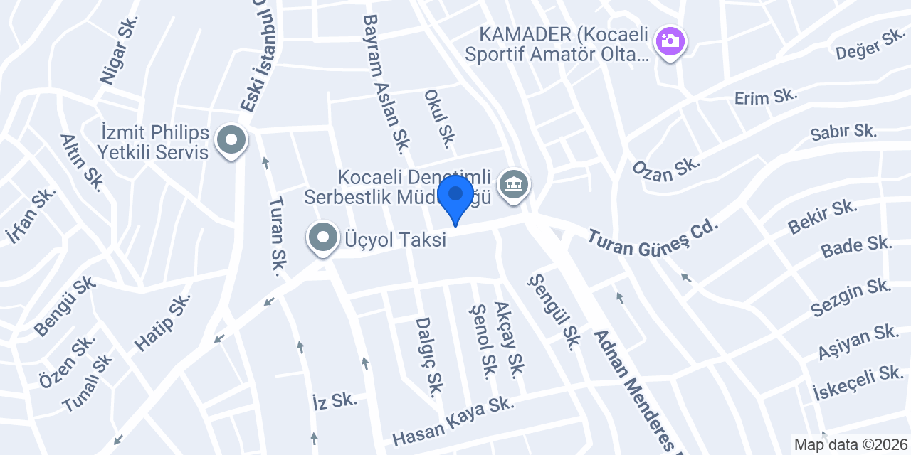 Saroğlu Ekmek Fabrikasi konumu