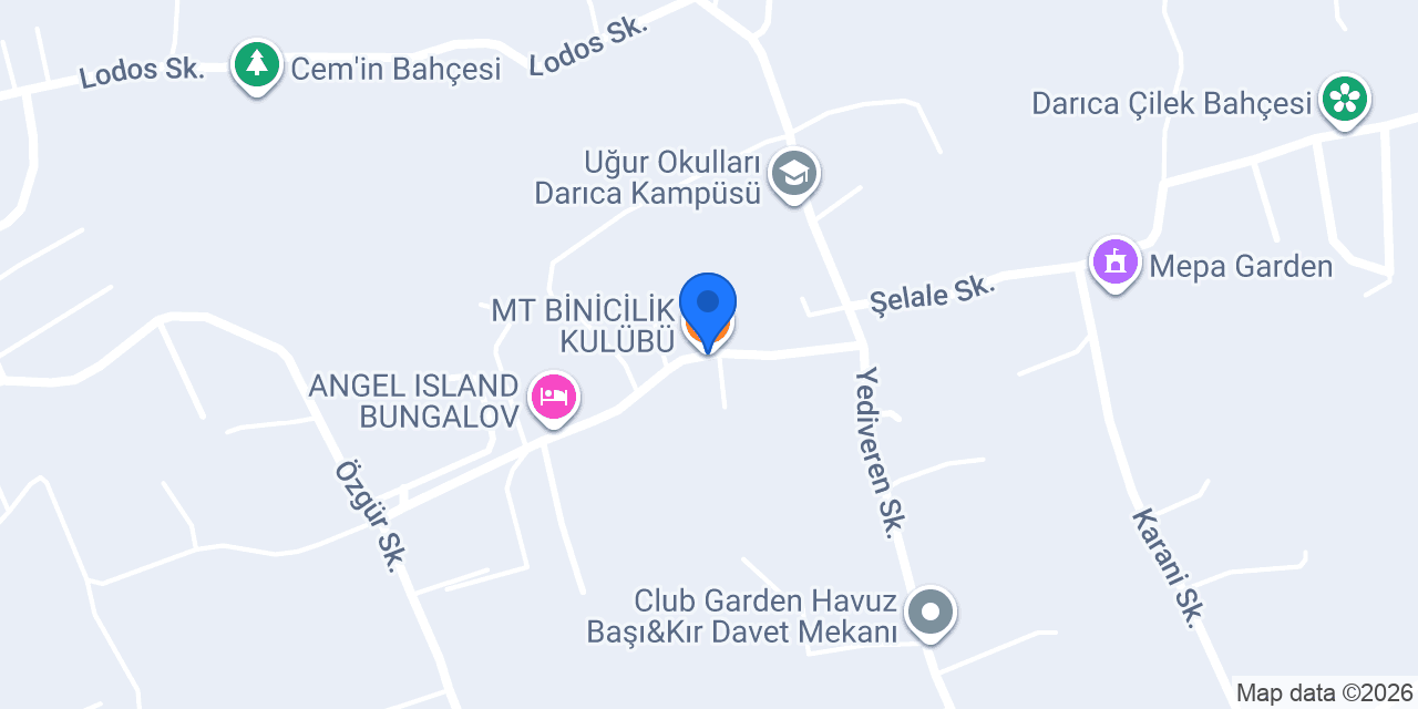 MT BİNİCİLİK KULÜBÜ konumu