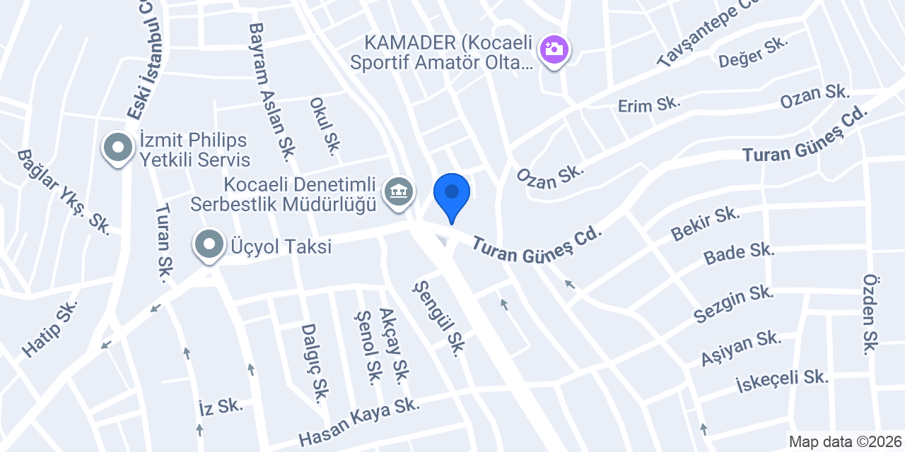 KÖRFEZ PERDE konumu