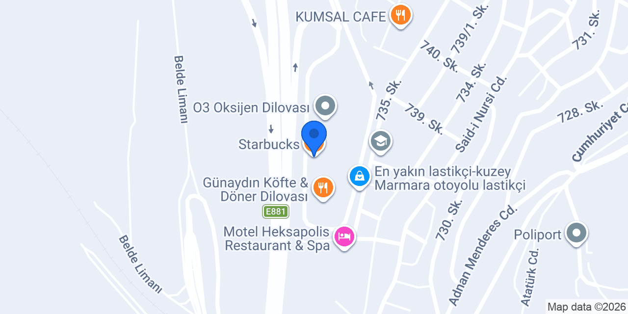 Starbucks konumu
