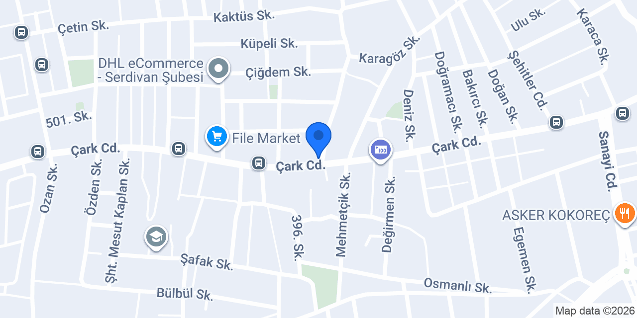 Kervan Dondurma Serdivan /Sakarya konumu