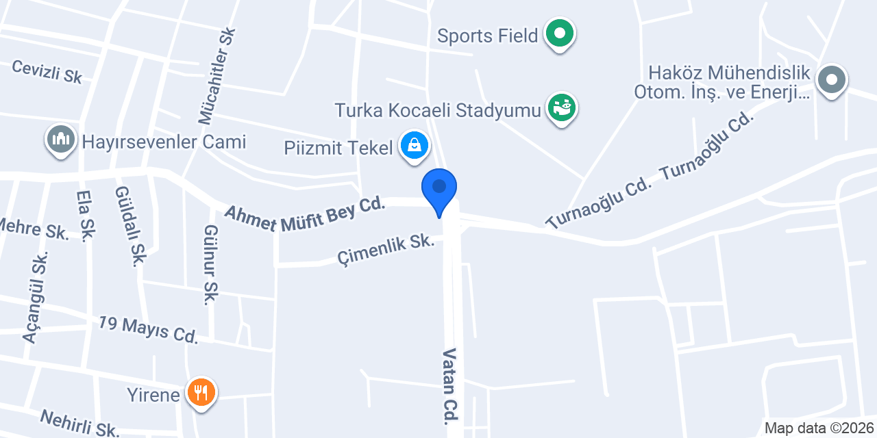 Paktaş Grup konumu