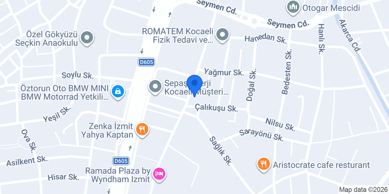 Nihan Koç Pilates Studio konumu