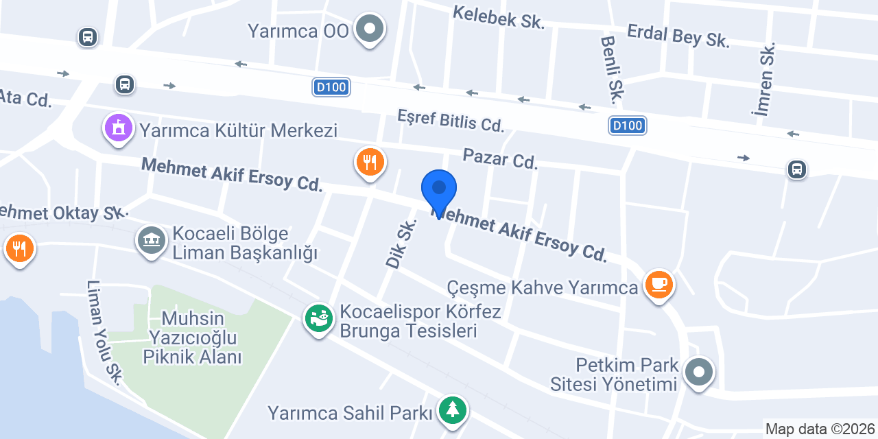 Simurg Etüt Salonu konumu