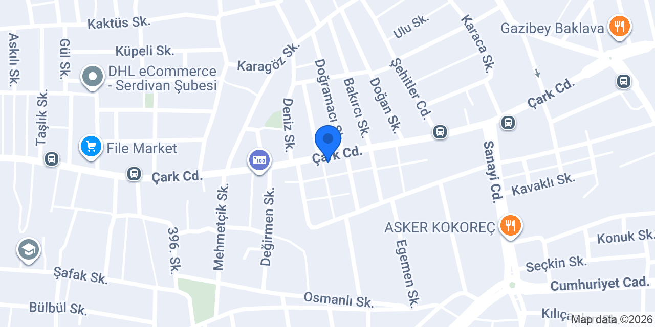 Diş Hekimi Aksel Balkancı muayenehanesi konumu