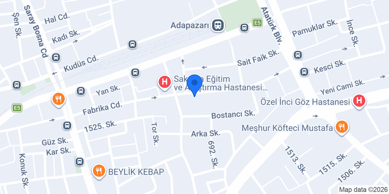 TREND ELEKTRİK SAKARYA konumu