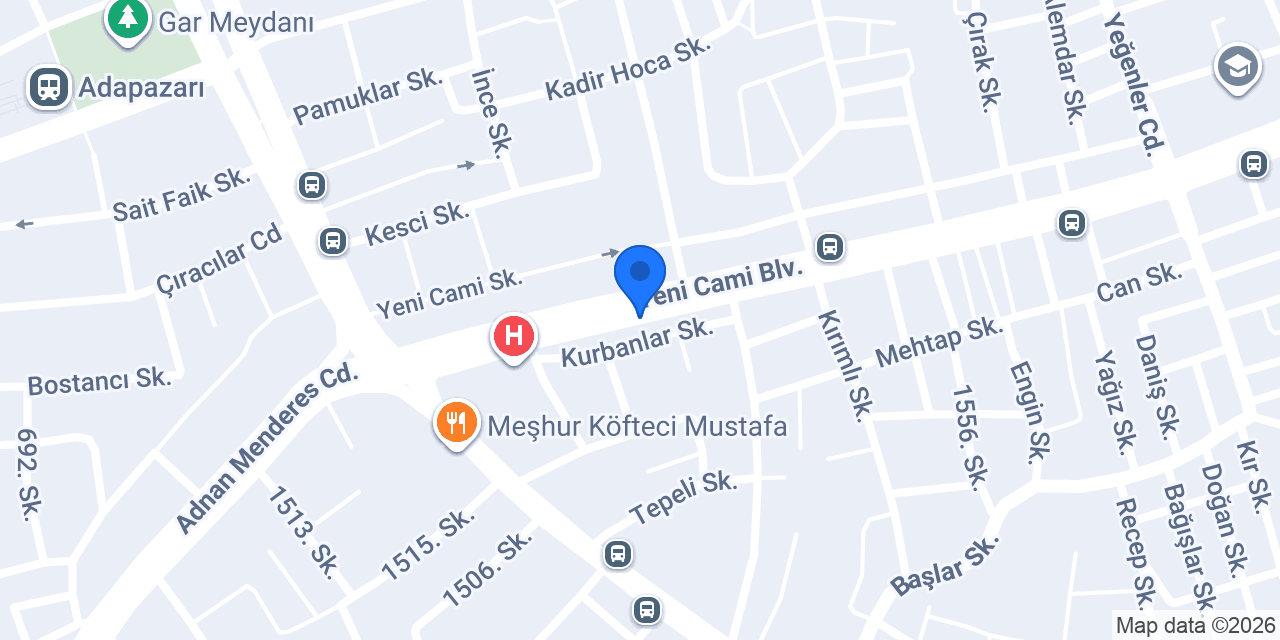 Sakarya Özel Profesyonel Kişisel Gelişim Kursu (PROVIP) konumu