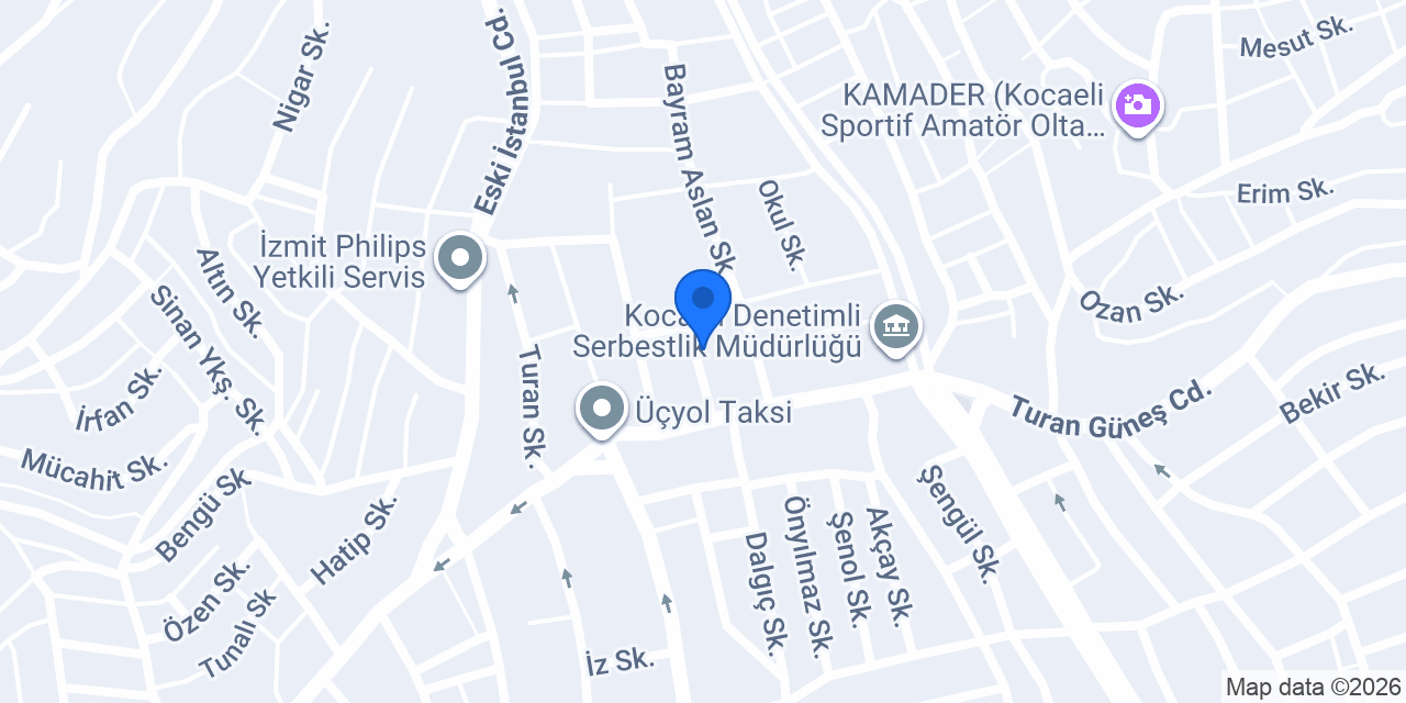 Deniz Organizasyon konumu