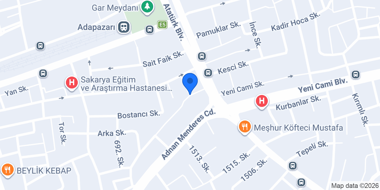 Ada Pera Desıgn konumu