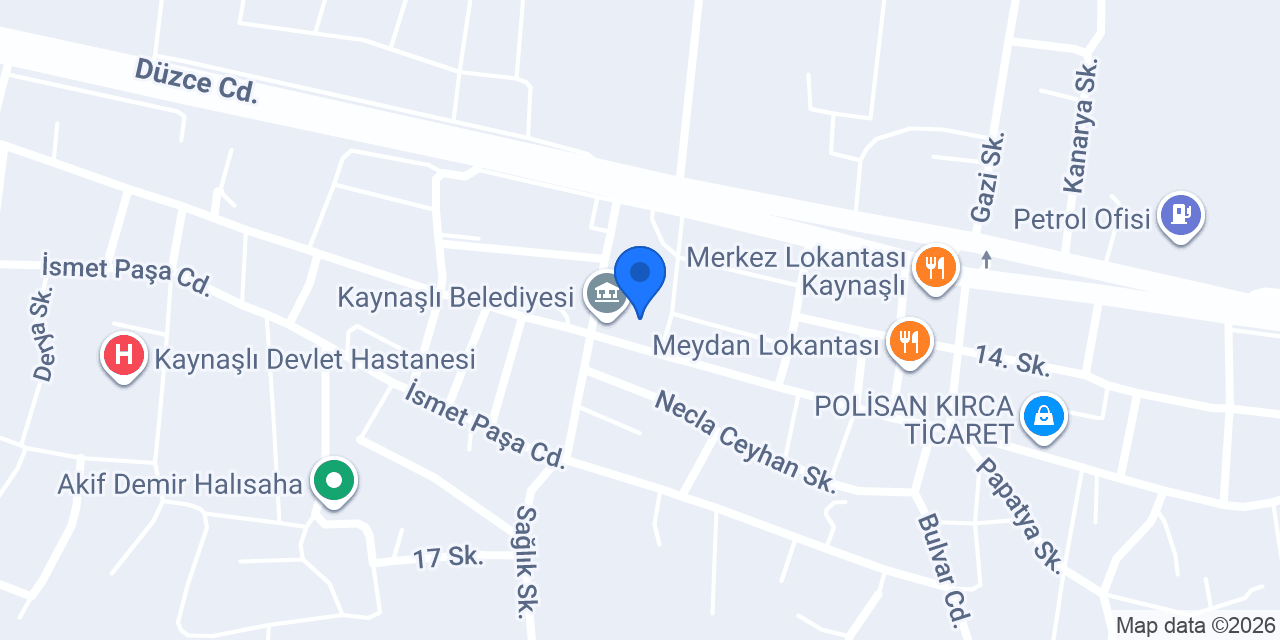 MYK Çilingir konumu
