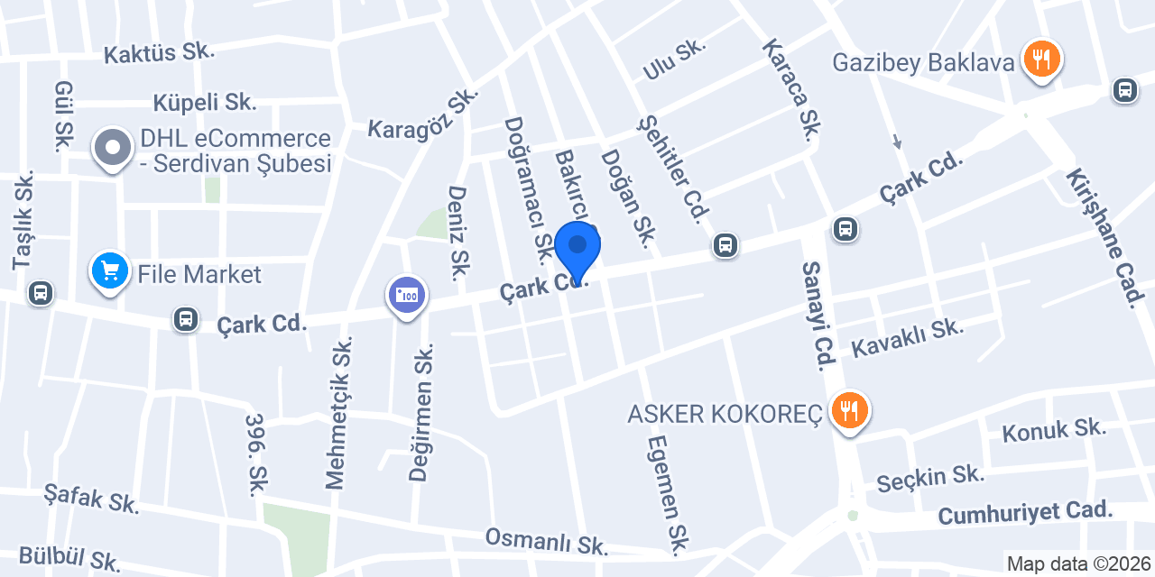 Başoğlu Mobilya konumu