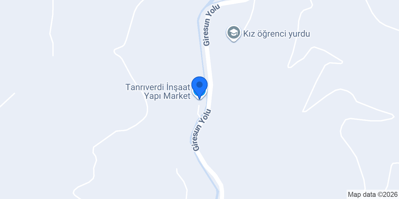 Tanrıverdi İnşaat Yapı Market konumu