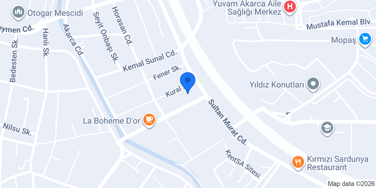 Marmara Pedegoloji konumu