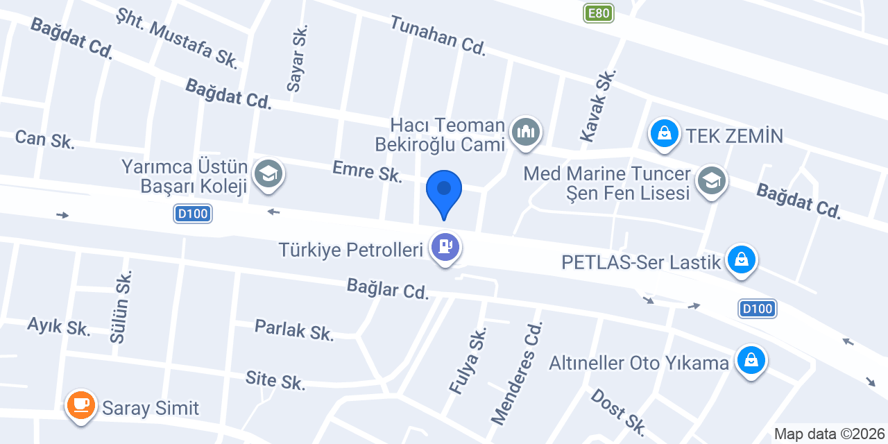 Batı Kereste konumu
