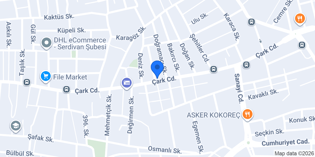 Genç Bebe Serdivan Şube konumu