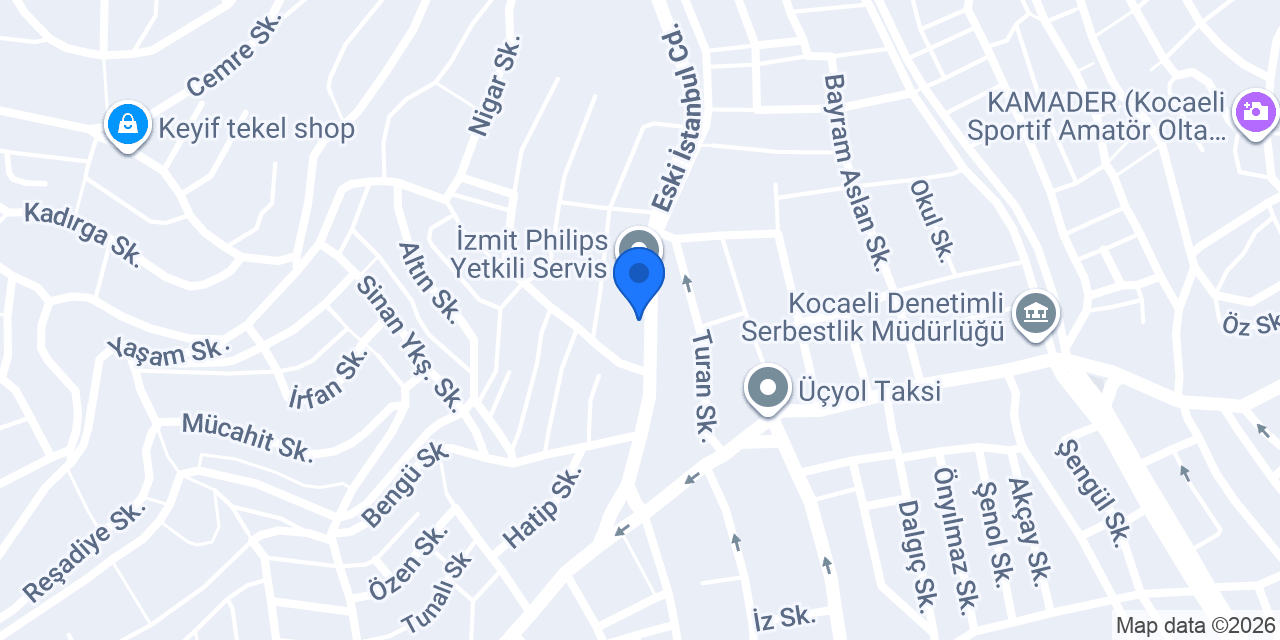 Izmit Taşköprülüler Derneǧi konumu