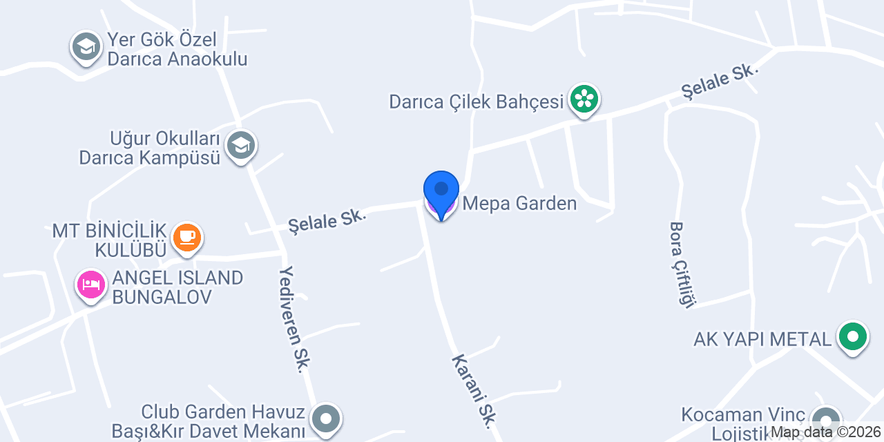 Mepa Garden konumu