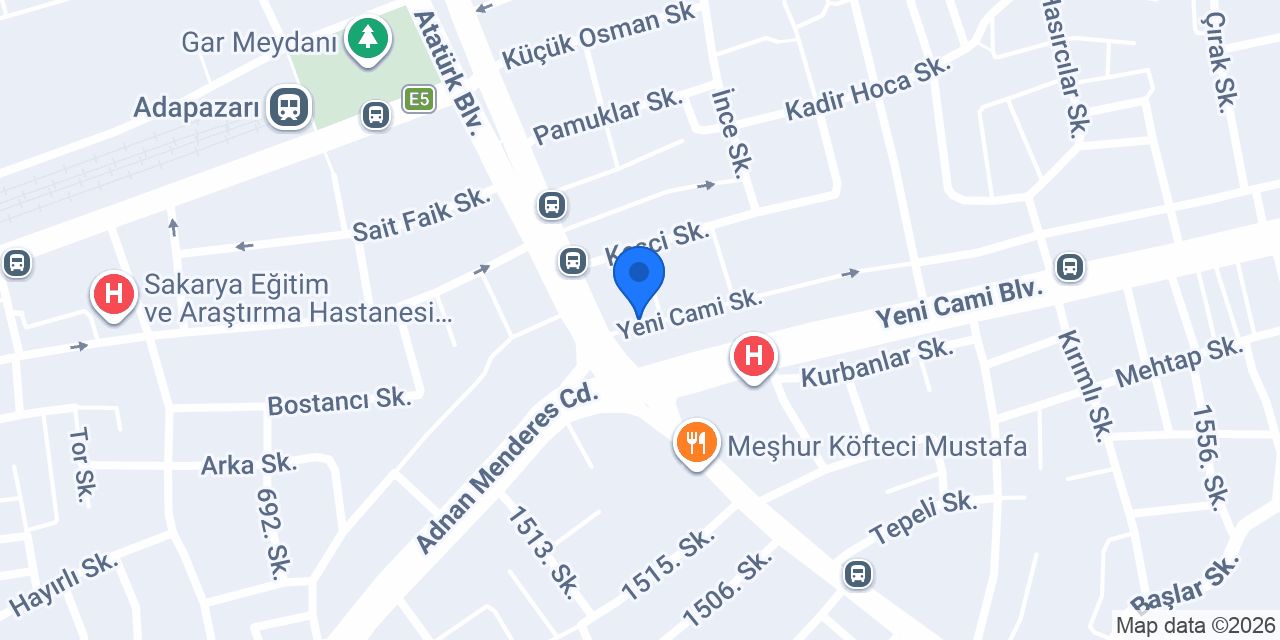 Sinal Hırdavat konumu