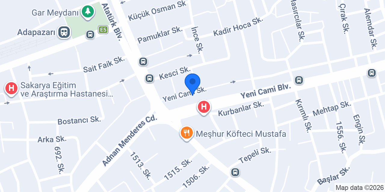ERKEN Diş Polikliniği konumu