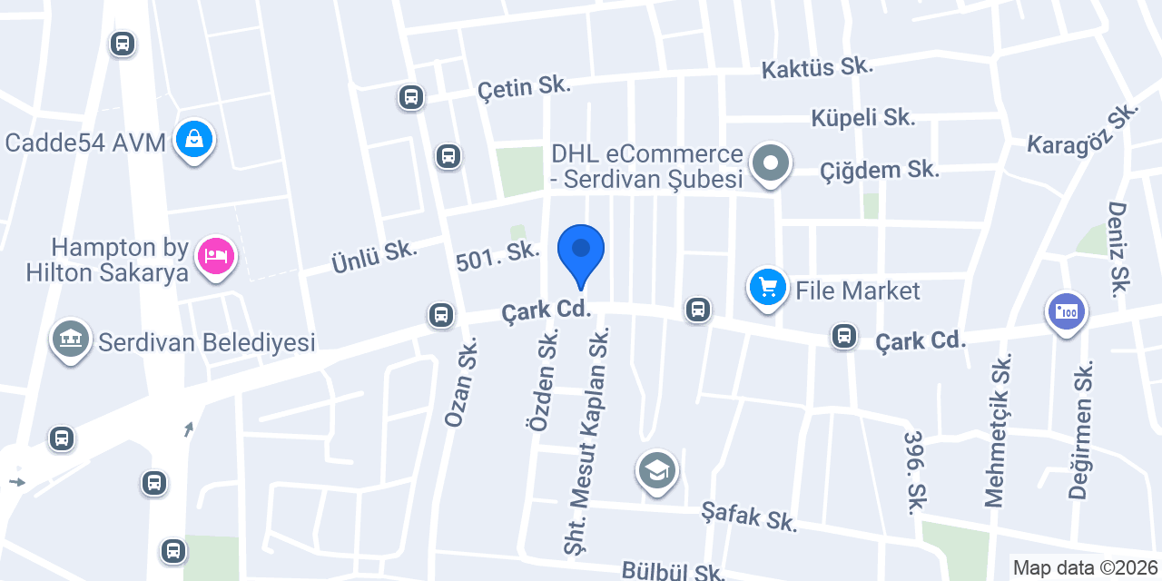 ANIL PİLİÇ KIZARMIŞ PİLİÇ konumu