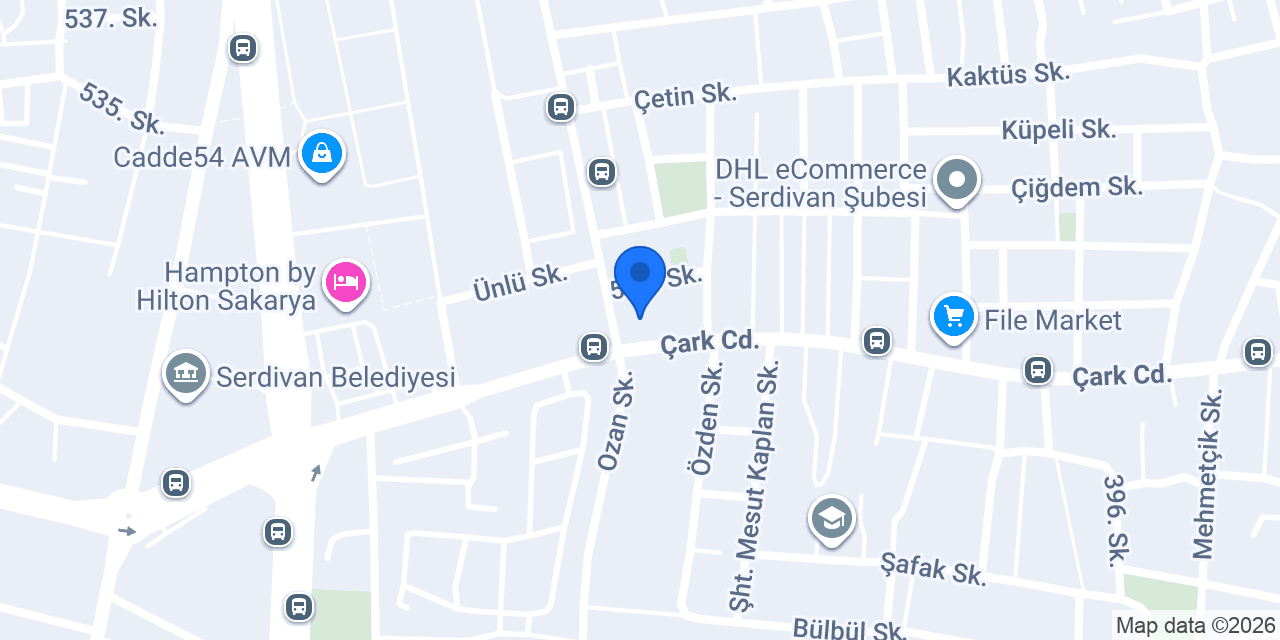 VATAN DİŞ SERDİVAN/SAKARYA konumu