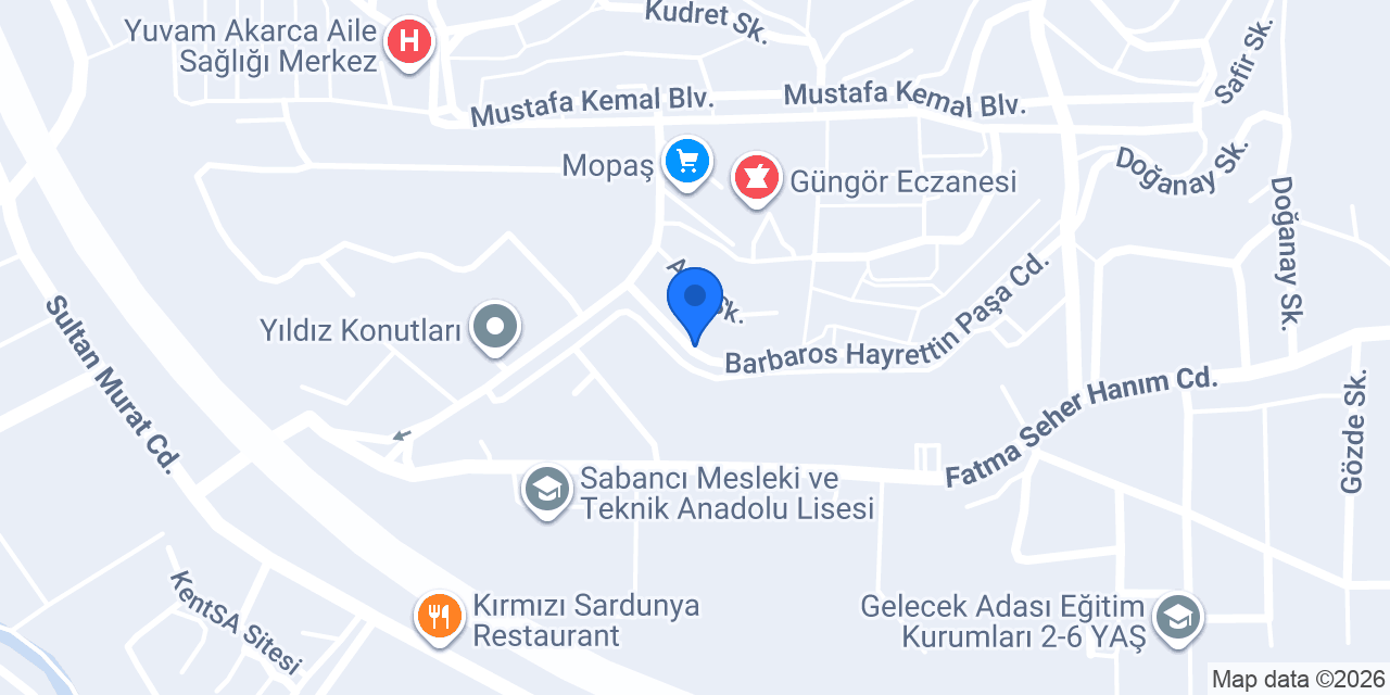 Örsan File Ltd konumu