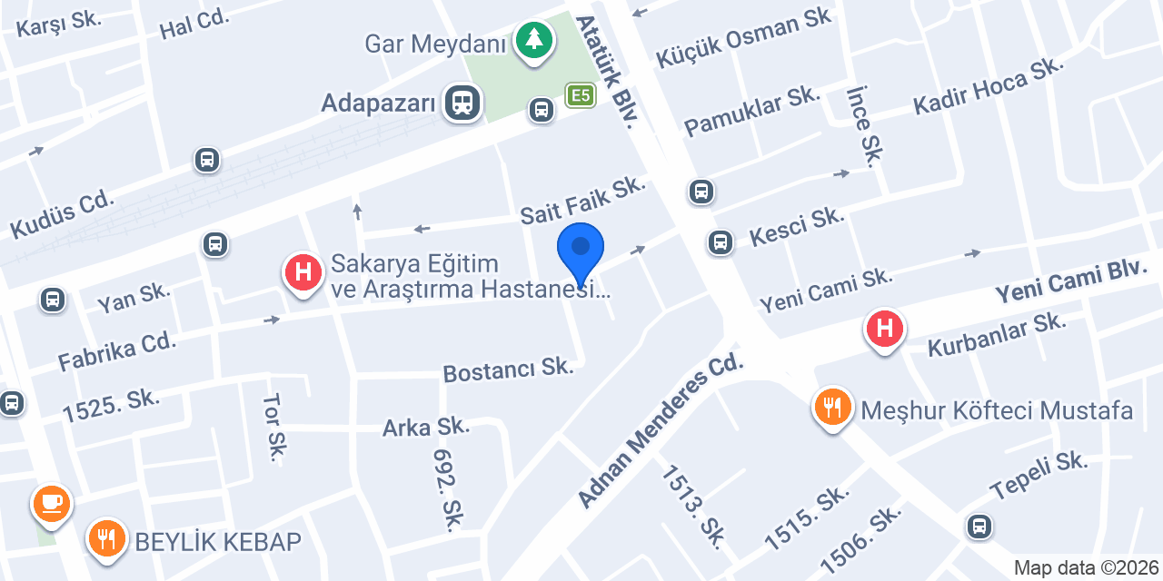 KADİR KINALI konumu