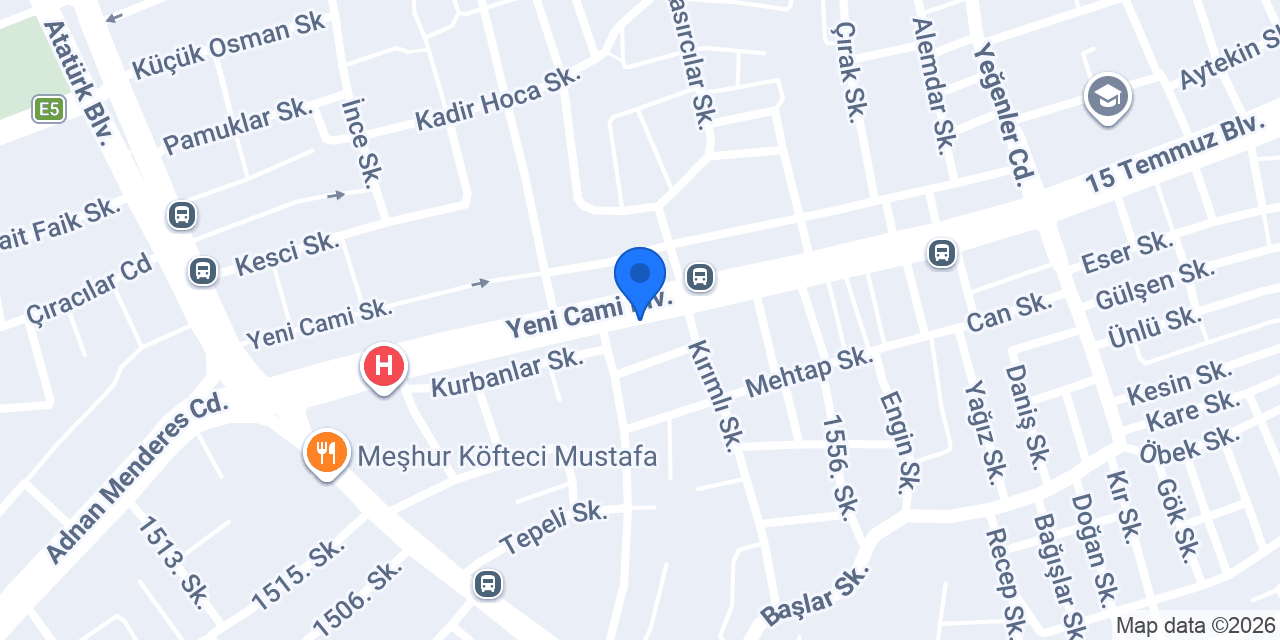 Kader Kuaför konumu