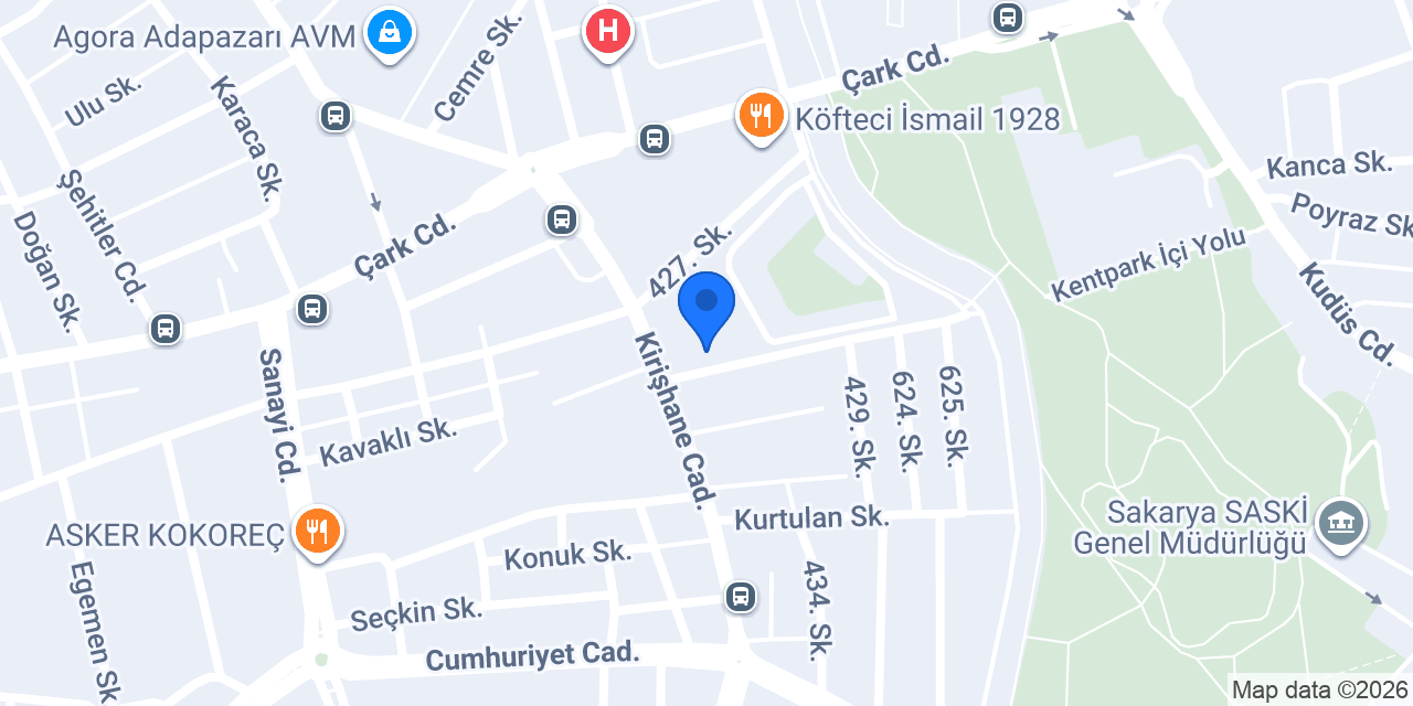 Tudu Mali Müşavirlik konumu